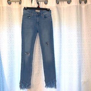 We The Free Great Heights Frayed Skinny Jean